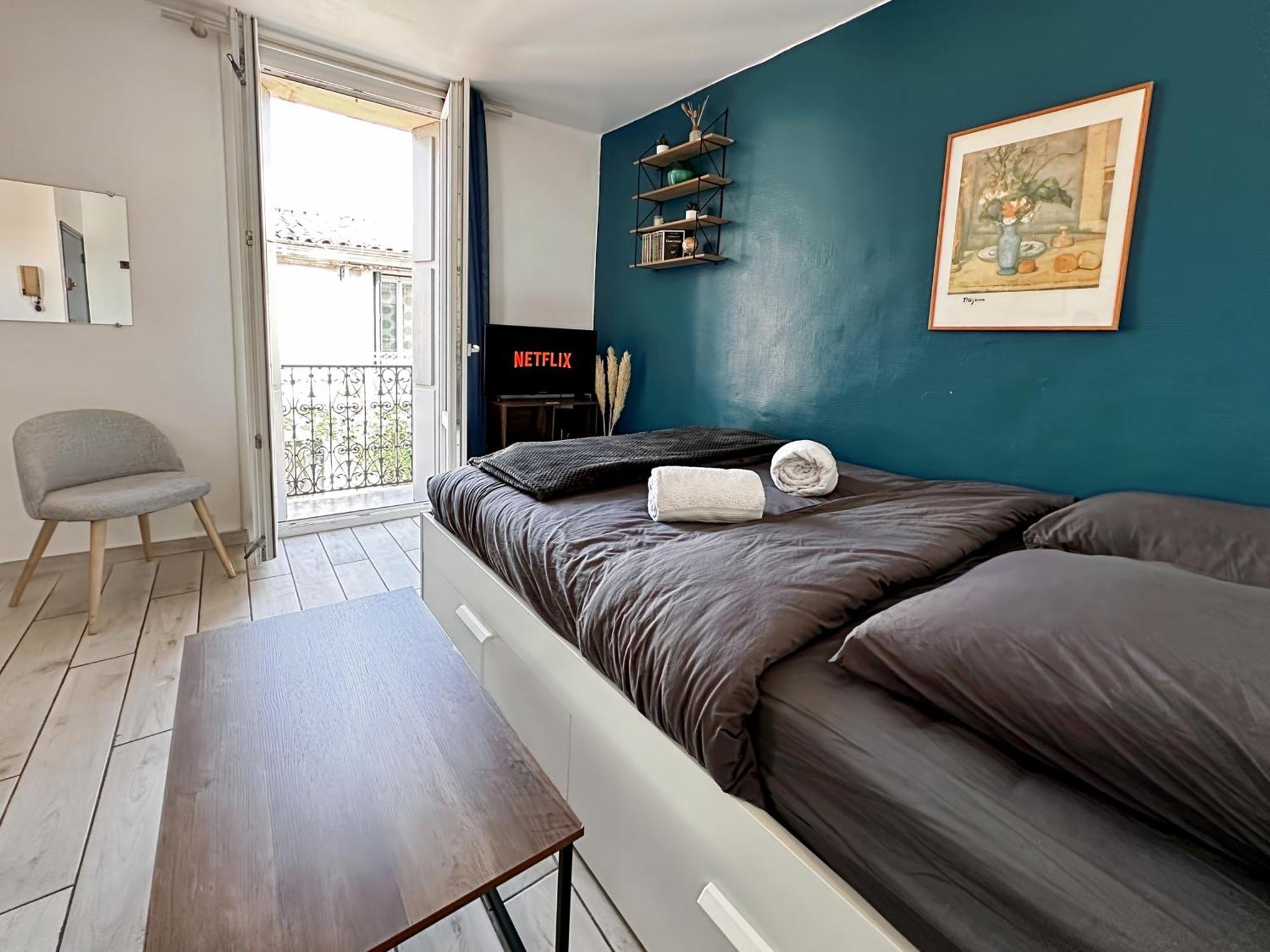 Appartement Entier Cosy Avec Balcon - Centre Montpellier Luaran gambar